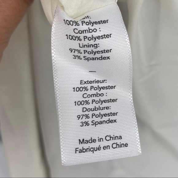 Likely Dress 4 Contour Daisy Delbarton One Shoulder Asymmetrical White Blue New - Picture 6 of 10